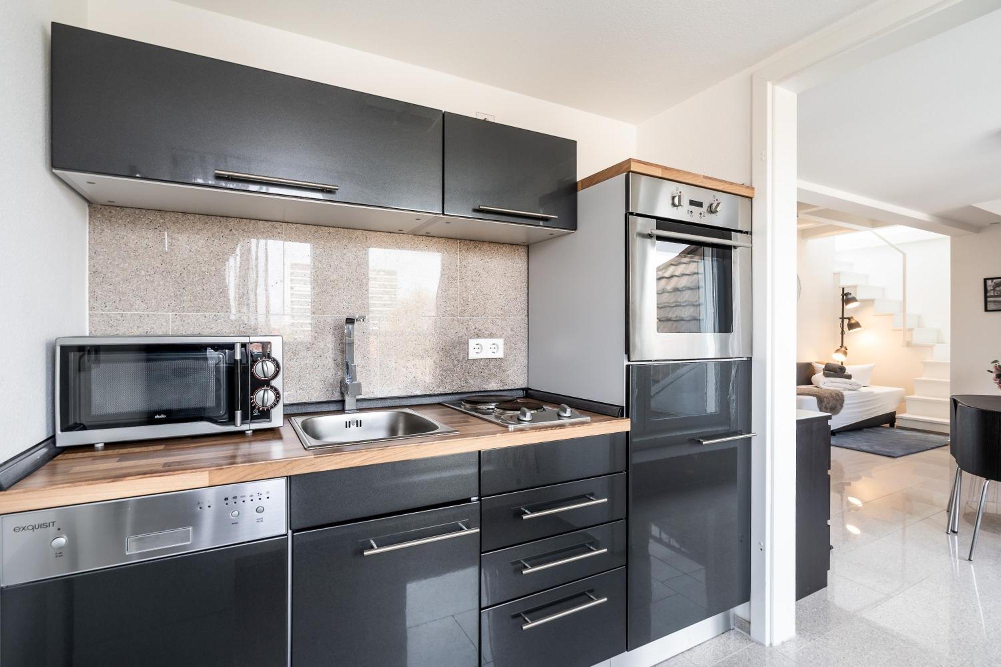Wohnen Auf Zeit - Innenstadt-Appartements Friburgo de Brisgovia Habitación foto